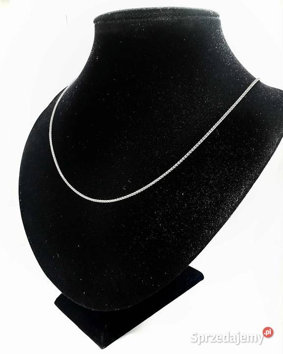 Nowy Rodowany Srebrny Łańcuszek pr 925 375g Dł Łańcuszki warmińsko-mazurskie Elbląg