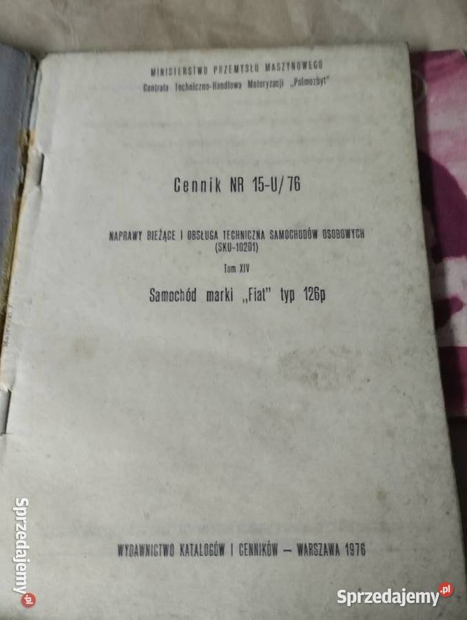 Książki samochodowe Ostrowiec Świętokrzyski