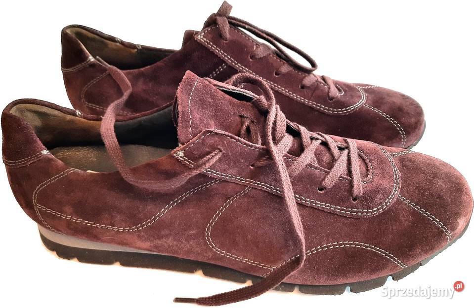 39 Semler Germany Sneakersy zamsz brązowe 25