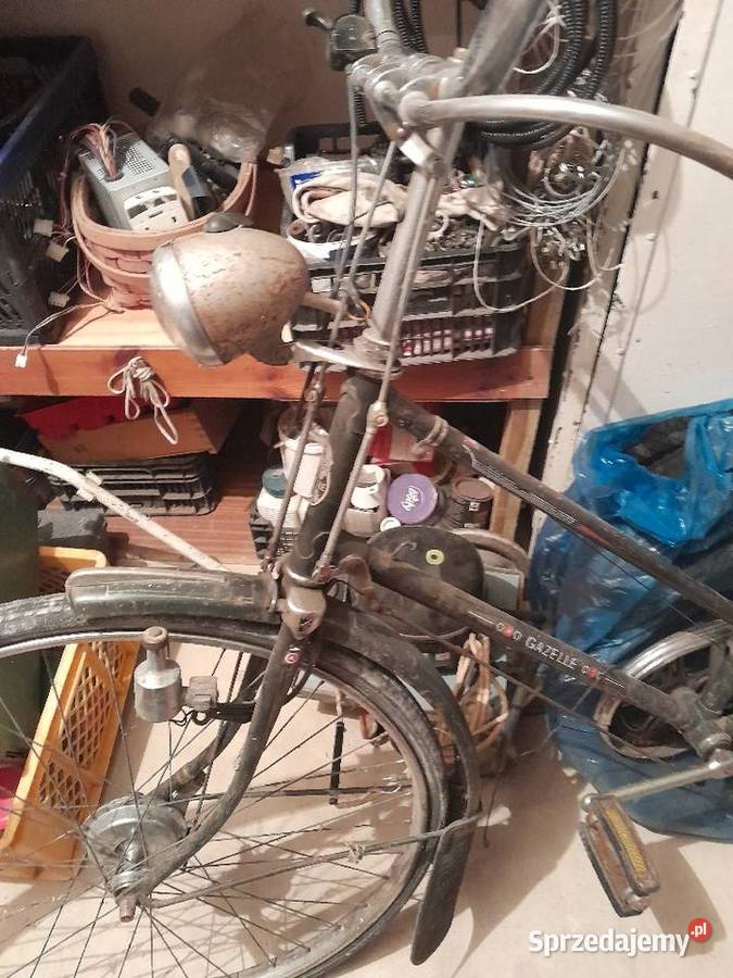 Rower zabytkowy GAZELLE z lat 5060 prl Kowalewice