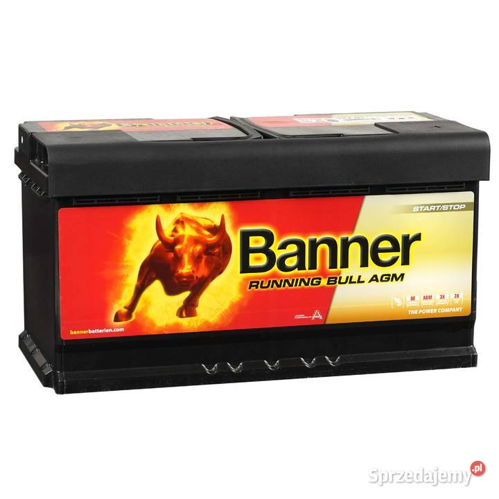 Akumulator Banner Running Bull AGM 92Ah 850A 592 osobowe Piotrków Trybunalski