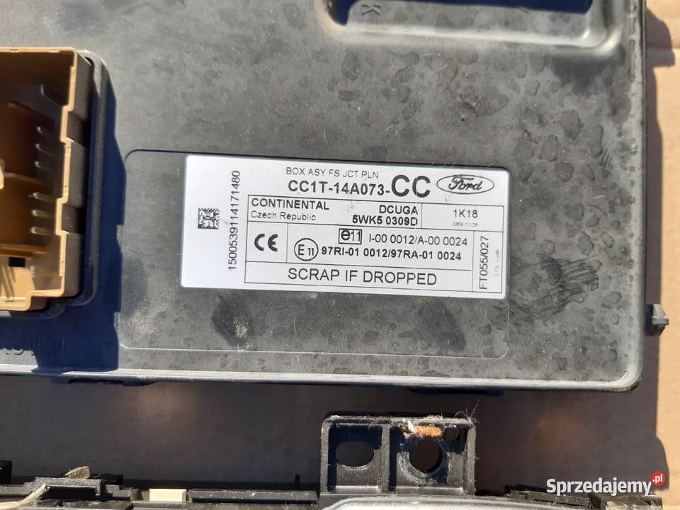 Transit 22 TDCI Zestaw startowy komputer Mińsk Mazowiecki