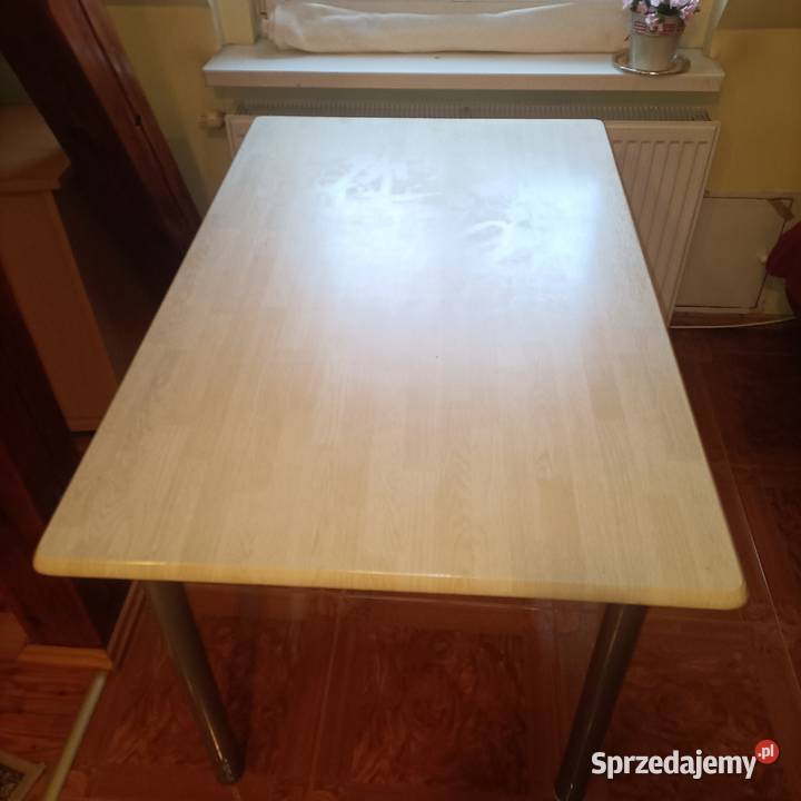 Sprzedam stół nogi metalowe mocny Możliwość Stoły Lipka