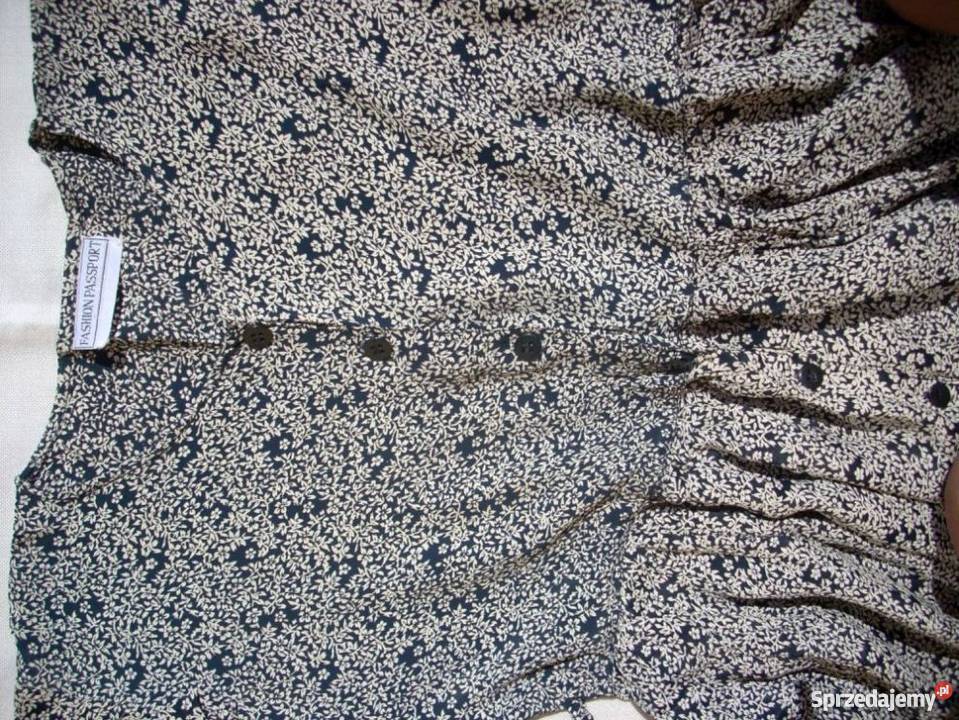 Fashion Passport Letnia Sukienka 38 40 M L czarny Spódnice i sukienki małopolskie Nowy Sącz