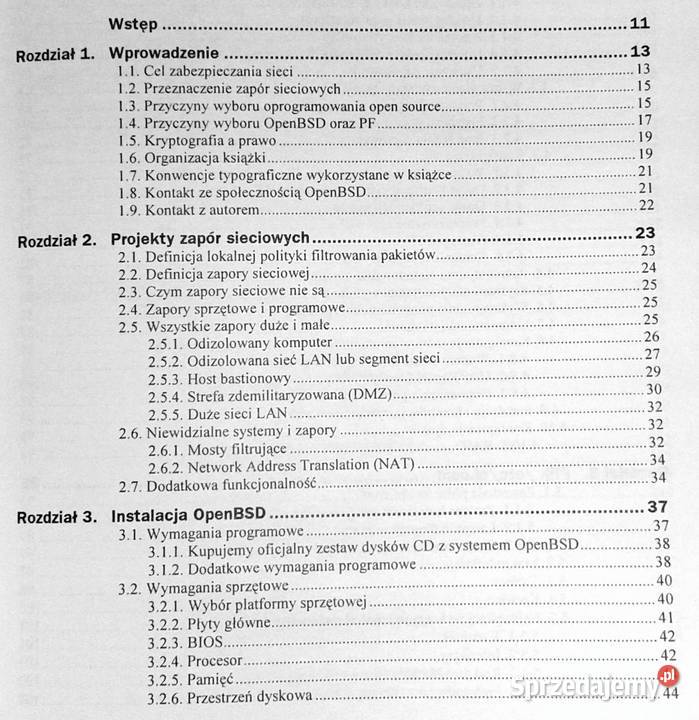 OpenBSD Tworzenie firewalli pomocą PF Jacek Pozostałe lubelskie Chełm