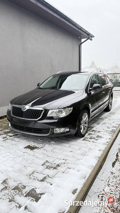 Skoda Superb II 20tdi Xenon Skóra Navi PDC mały Kąty Wrocławskie