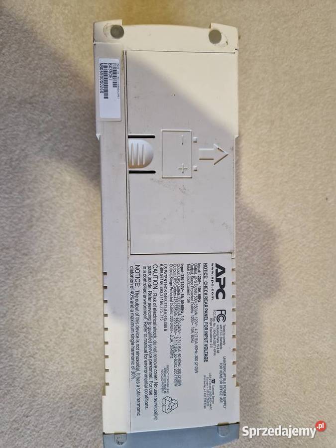 Zasilacz awaryjny APC BACKUPS 350 Pozostałe Komputery i Akcesoria łódzkie Łódź