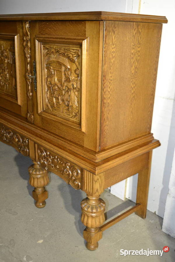 komoda kredens holenderski dąb Będzin