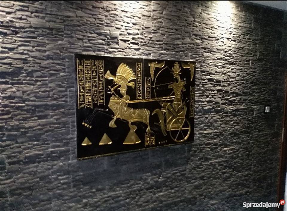 Płaskorzeźba Płaskorzeźby Egipskie Sztukateria wielokolorowy lubuskie Zielona Góra