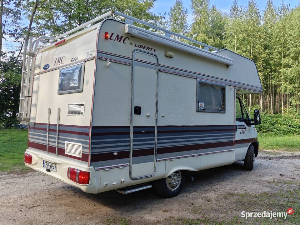 Kamper LMC Liberty 560 Fiat Ducato 28 idTD 1999 Rok produkcji 1999 Brodnica