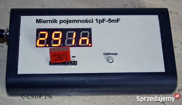 Miernik pojemności 1pF do 5mF śląskie Świętochłowice