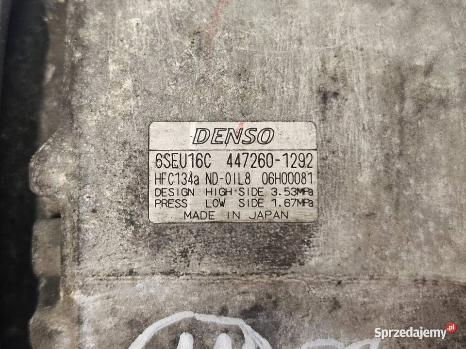 LEXUS IS 22 D 2ADFHV 177 06r sprężarka osobowe