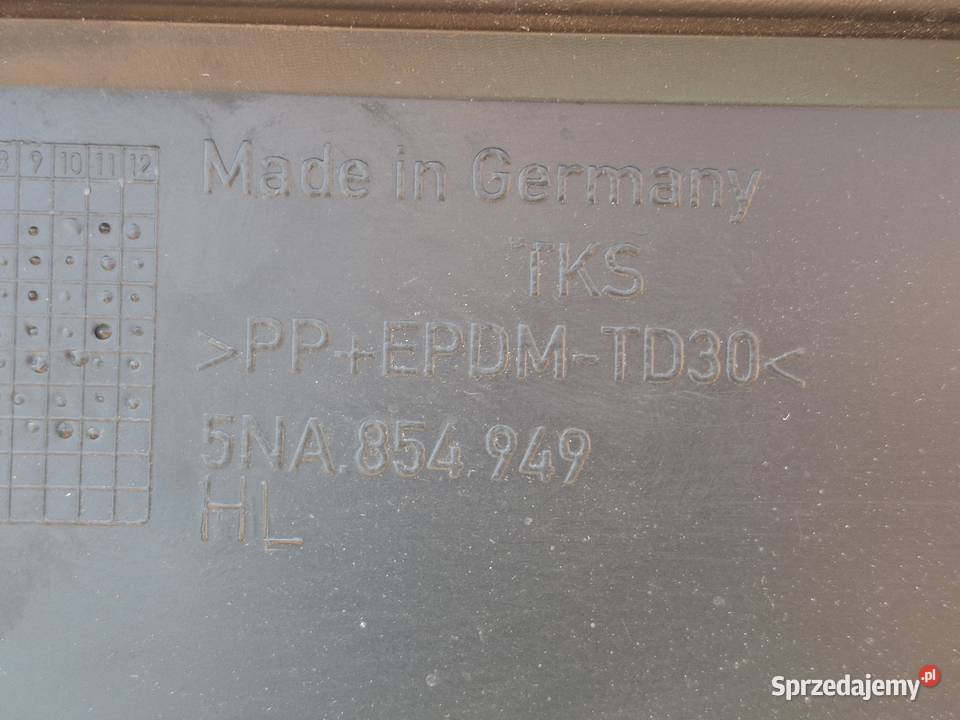 VW TIGUAN II 5NA LISTWA NAKŁADKA DRZWI LEWY TYŁ lubuskie Bieleń