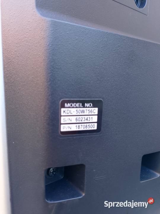 Telewizor Sony KDL50W756C stan idealnyusterka dolnośląskie Bolesławiec