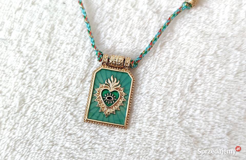 Naszyjnik łańcuszek chocker medalik medalion Szczecin