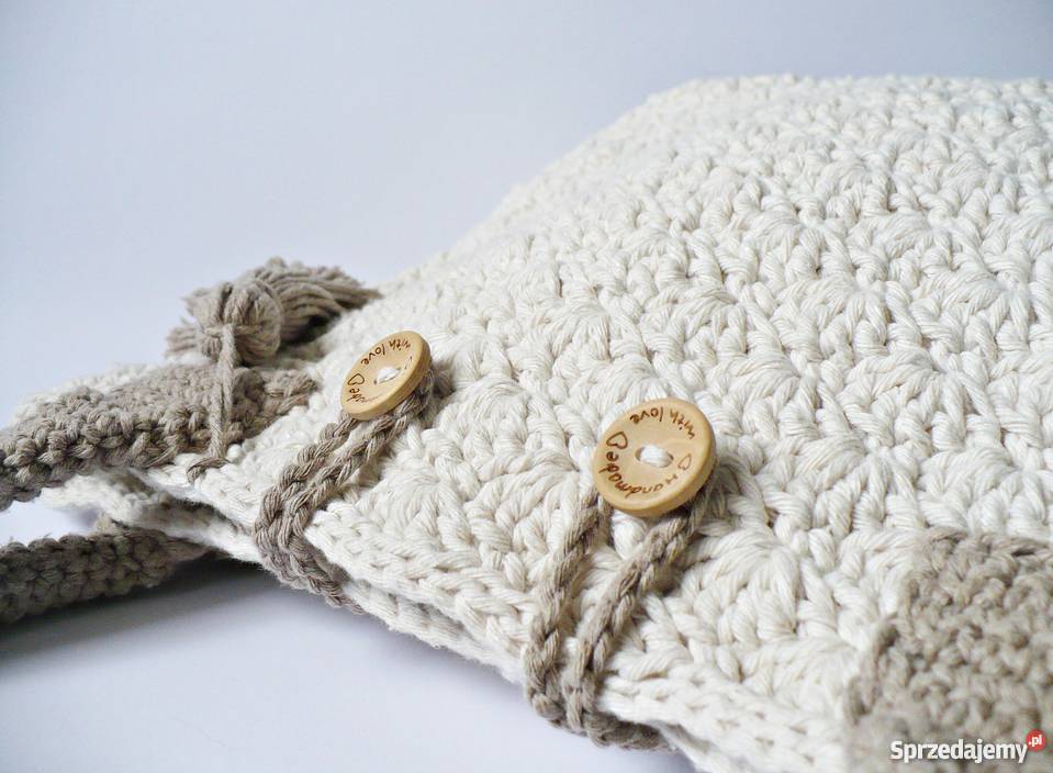 Torebka aktówka bawełniana wiosnalato różne