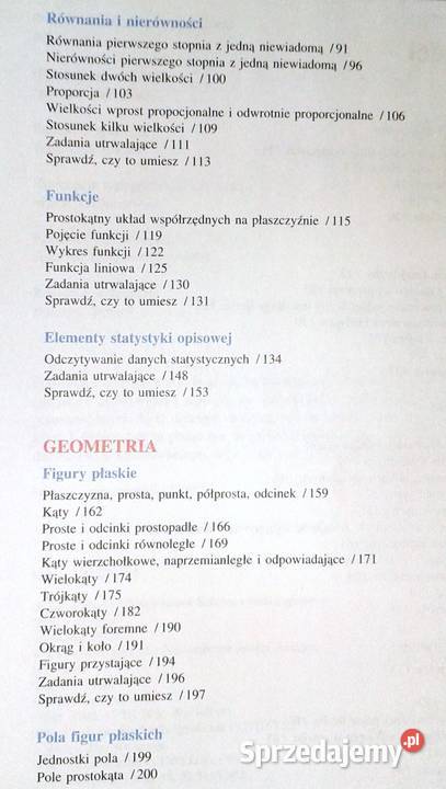 Matematyka wokół nas 1 Podręcznik gimnazjum A matematyka Chełm