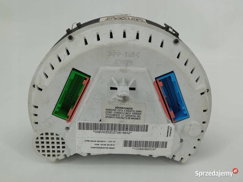 LICZNIK 1C0920820CX 16 B 102 VW Volkswagen