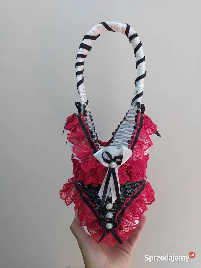 Kosz koszyk koszyczek rękodzieło prezentowy na Rękodzieło Kraków