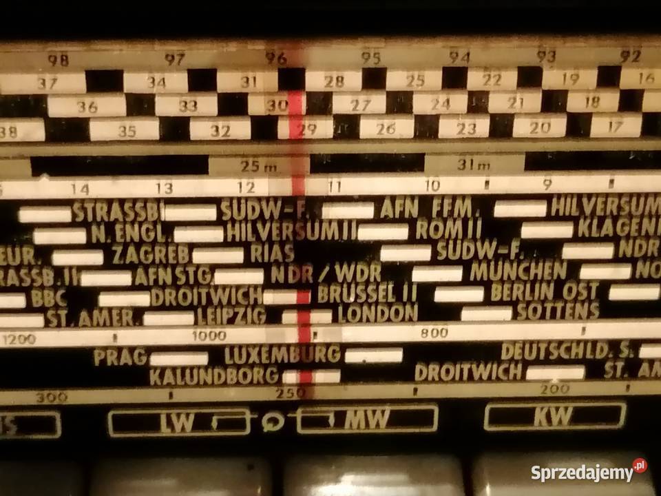 Stare radio lampowe z lat 50 tych Art Deco Kraków sprzedam