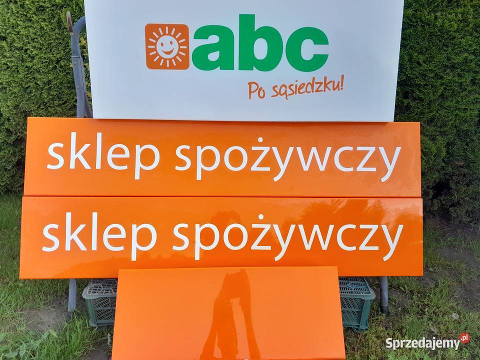 Pięnkna reklama do sklepu sprzedam