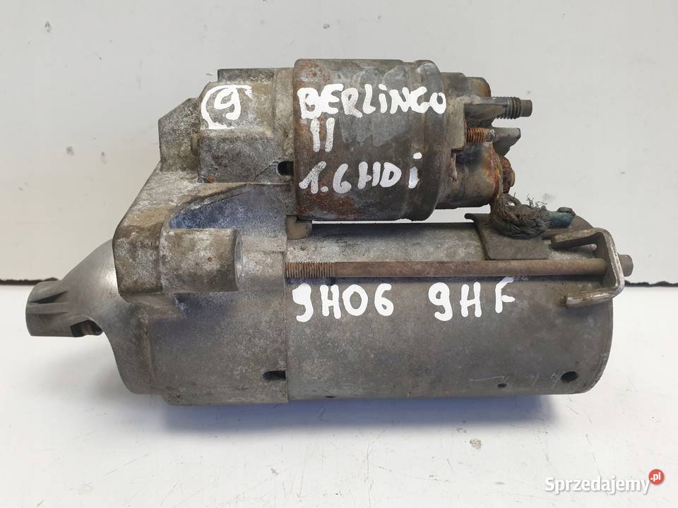 ROZRUSZNIK Citroen Berlingo II 16 HDI ROZRUSZNIK Układ elektryczny silnika Rudka