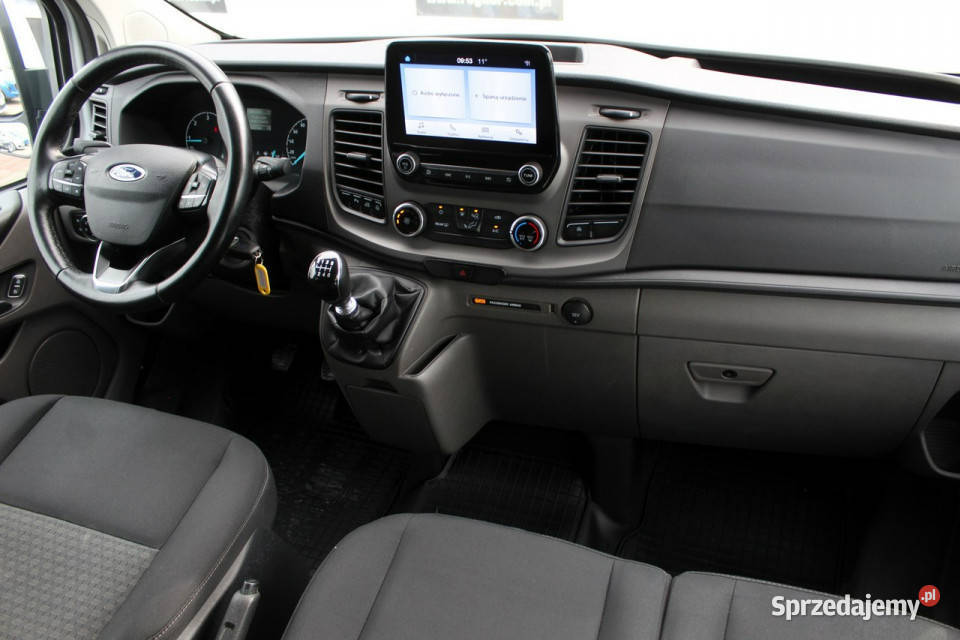 Ford Transit Custom Długi 9osobowy 130 SalonPL nieuszkodzony Sokołów