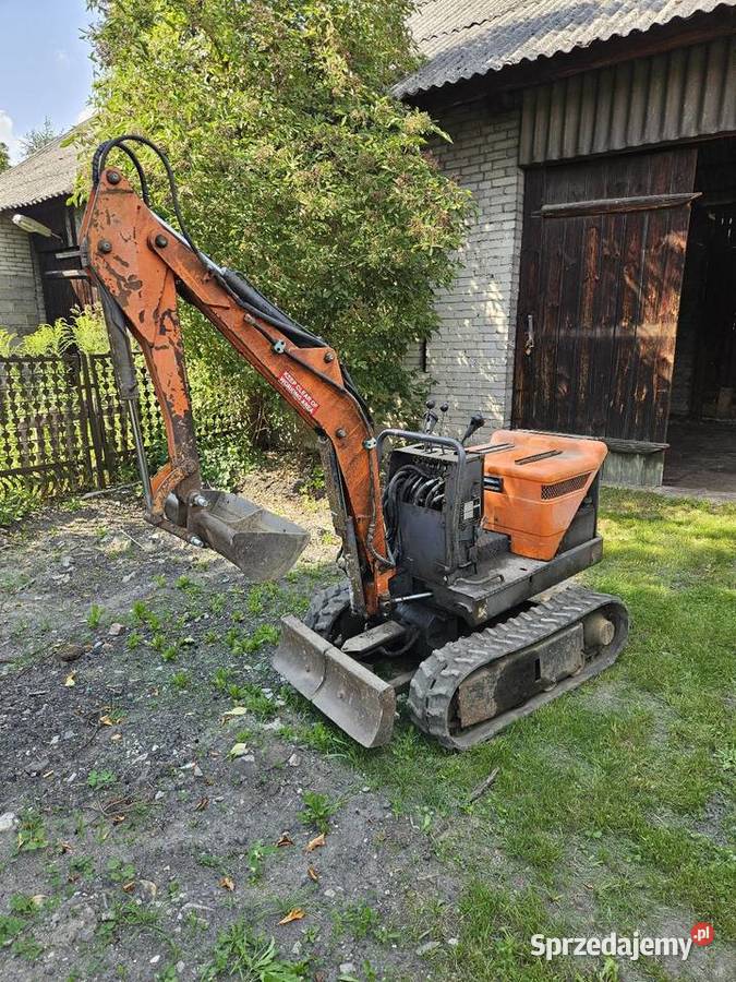 Minikoparka hanix h08a japońska Parszów