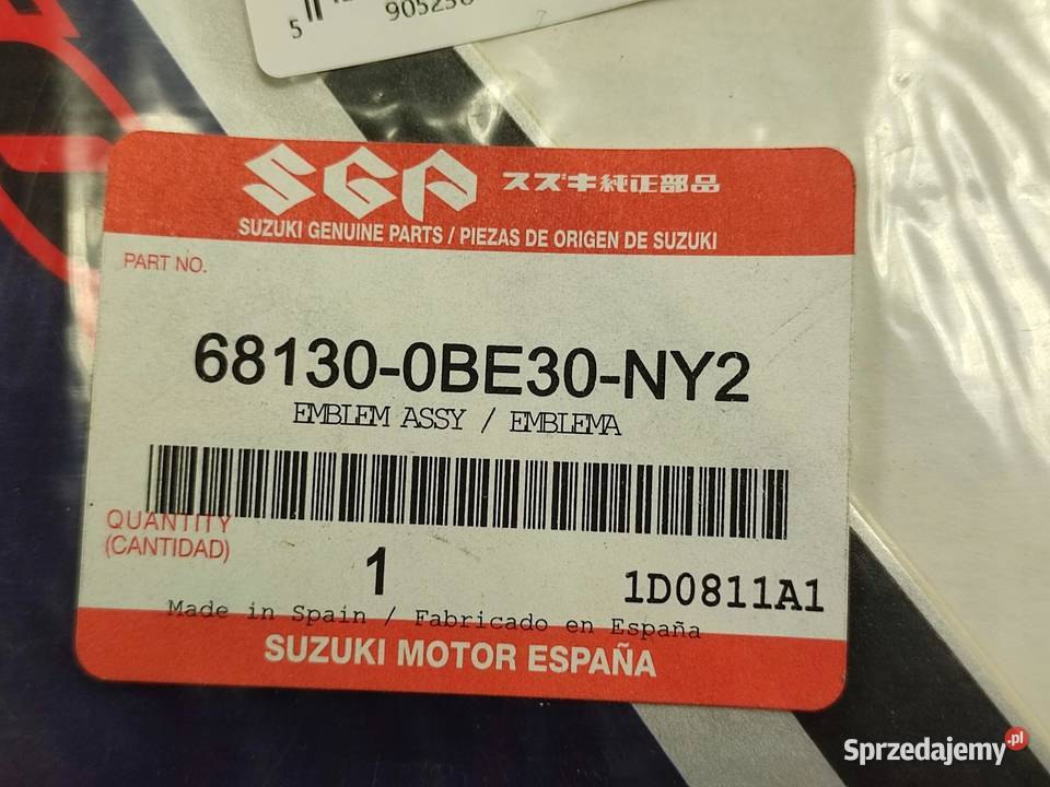 NAKLEJKA NA ZADUPEK SUZUKI GS 500F 0406 sprzedam