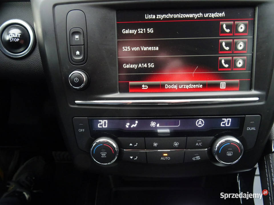 Renault Kadjar 15 dCi 150 Automat serwisowany wielofunkcyjna kierownica Łódź