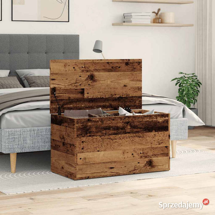 Skrzynia stare drewno 84x42x46 materiał mazowieckie