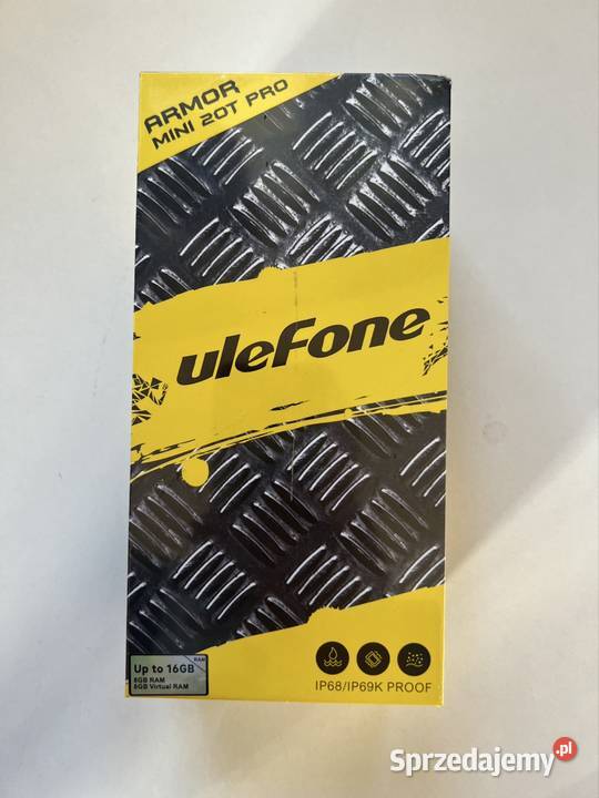 Telefon ulefone 20t pro mini armor nowy