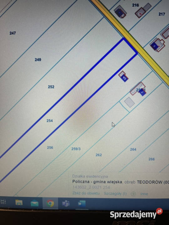 Dwie działki rolne z WZ w Helenowie gm Policzna Helenów sprzedam
