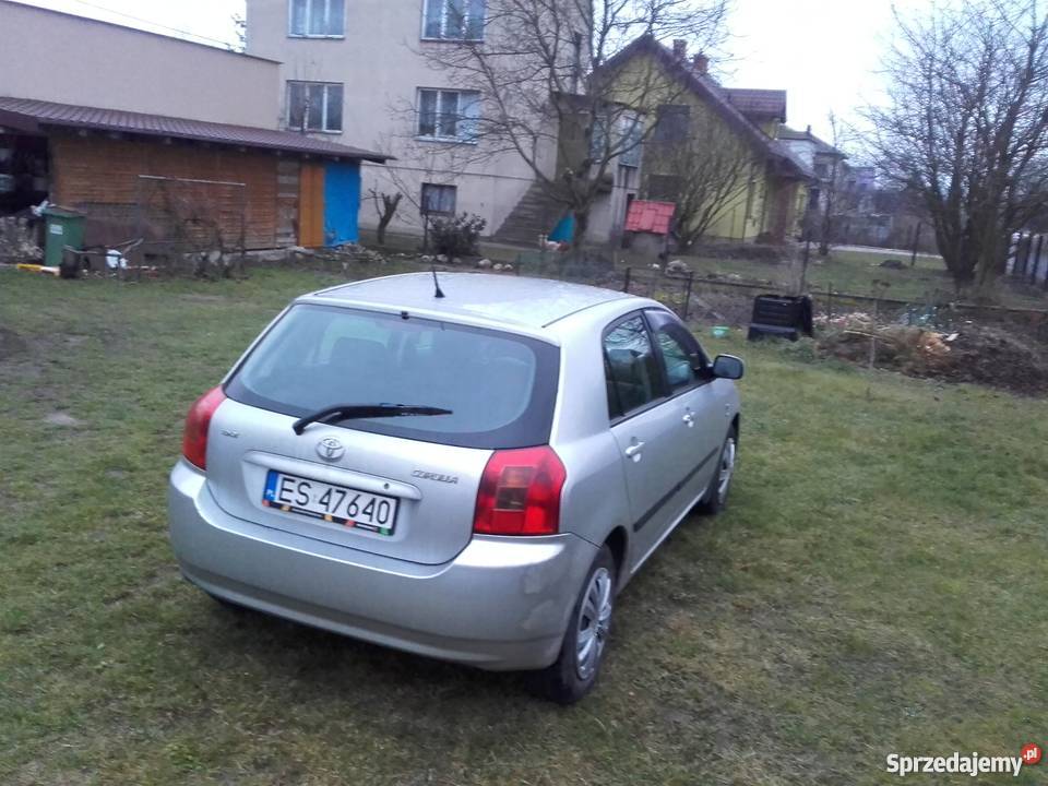 Toyota Corolla e12 16 vvti 124 LPG 31122003 Skierniewice