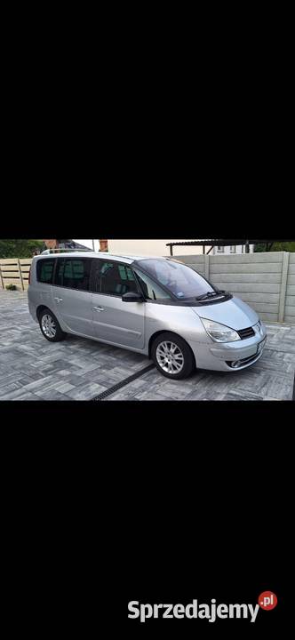 RENAULT GRAND ESPACE 20 BENZYNA LPG 7 OSOBOWY srebrny Mieszków