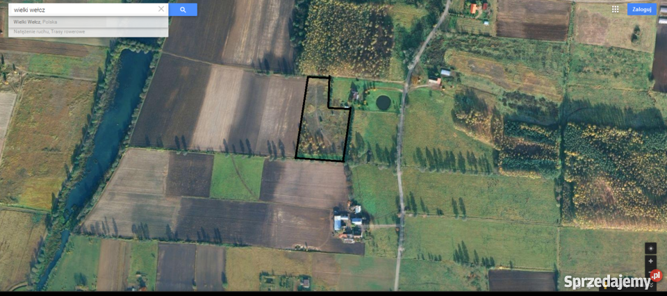 Działka budowlana 10000m2 1ha Wielki Wełcz koło Wielki Wełcz