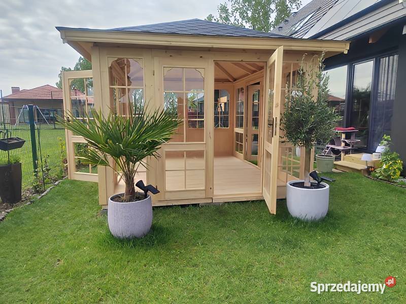 Altana 32 altanka 4x4 oszklona drzwi Parzymiechy