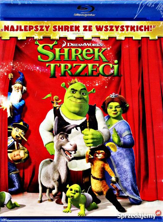 SHREK TRZECI BLURAY Kalisz