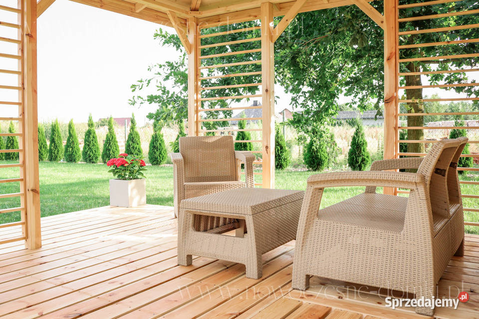 Domek narzędziowy Letniskowy Altana 4x6 San Domki narzędziowe Poznań