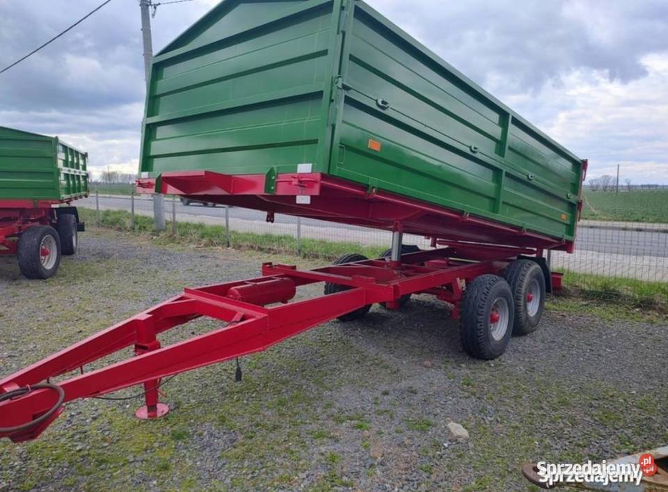 Przyczepa Tandem 3 stronny wywrót