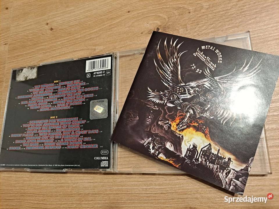Judas Priest Metal Works 7393 CD X 2 UK 1993 2 płyty Kraków sprzedam