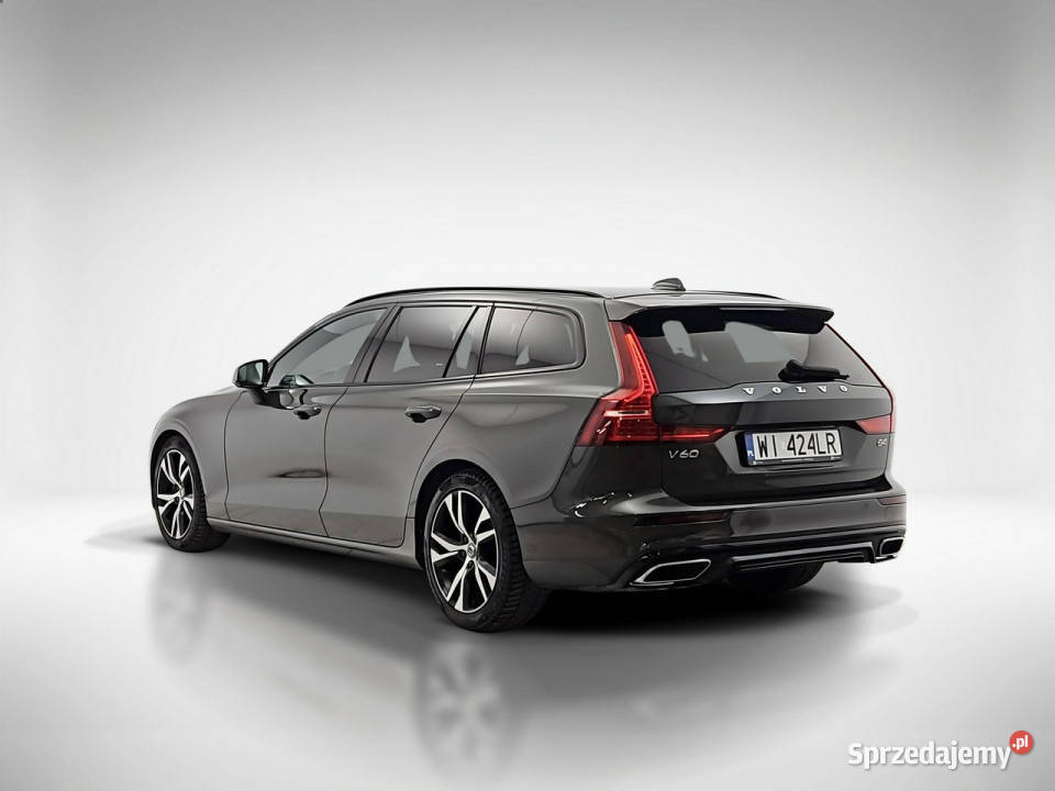 Volvo V60 B4 D Plus Dark aut Z Polskiego Salonu zielony V60 mazowieckie Warszawa