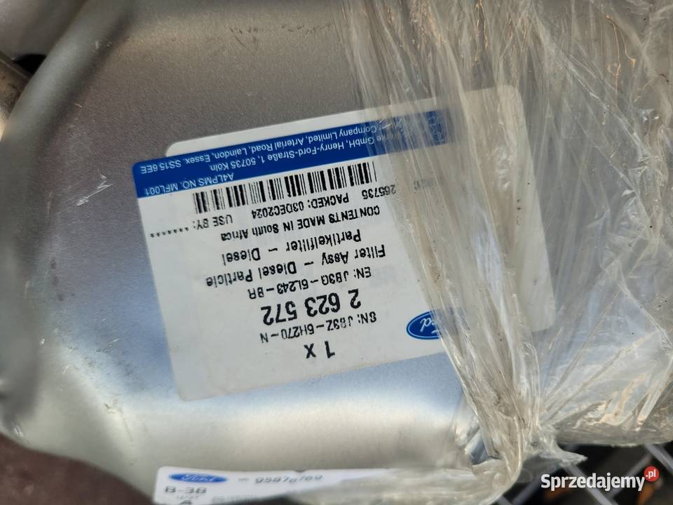 DPF FORD RANGER JB3G5F297BF JB3G5L243BR 2623572 mazowieckie Radom