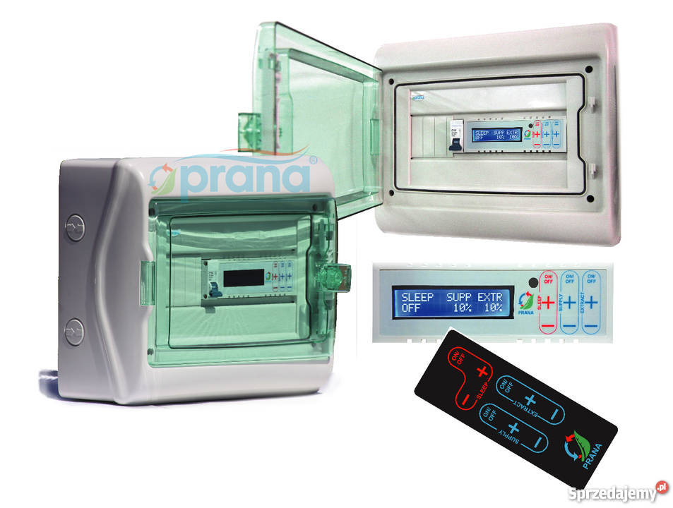 Prana250 wentylacja przemysłowa rekuperator Wentylacja i klimatyzacja