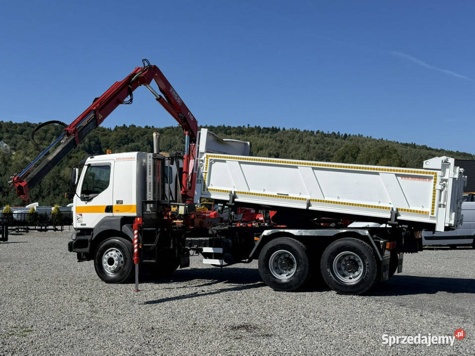 Renault Kerax 26370 6x4 Mocny HDS FASSI F110 Bez świętokrzyskie Widełki