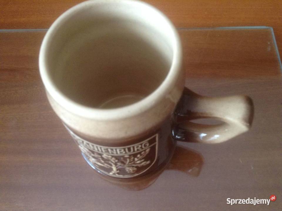 Kufel ceramiczny z logo Oranienburg z lat DDR Opole
