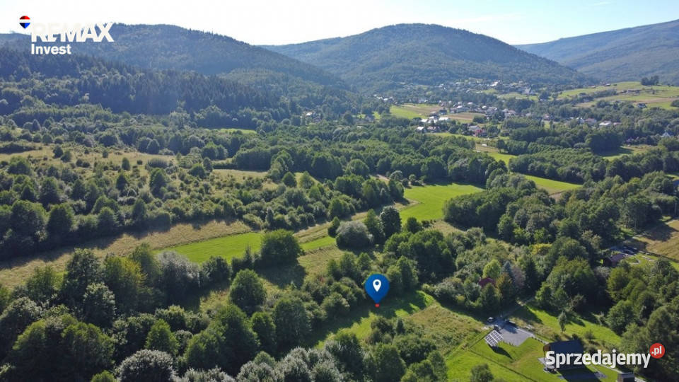Działka rekreacyjna 1439m2 w Radziechowach Radziechowy
