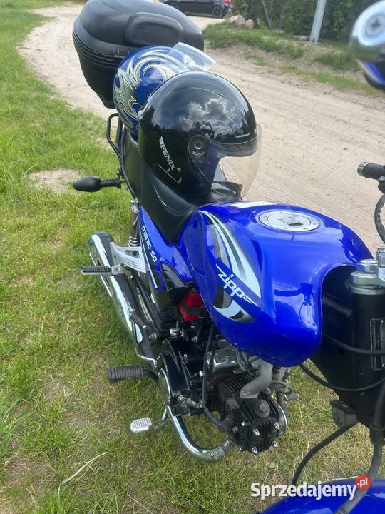 Zipp motor 80 2 kaski Bolszewo sprzedam
