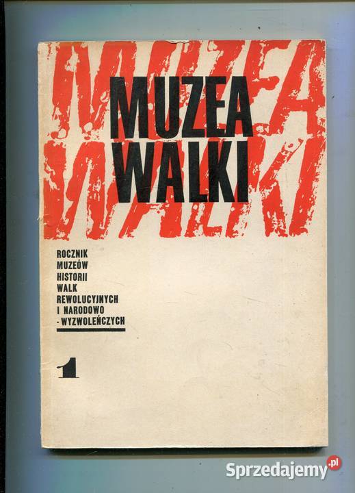 Muzea Walki Rocznik 1 miękka Szczecin
