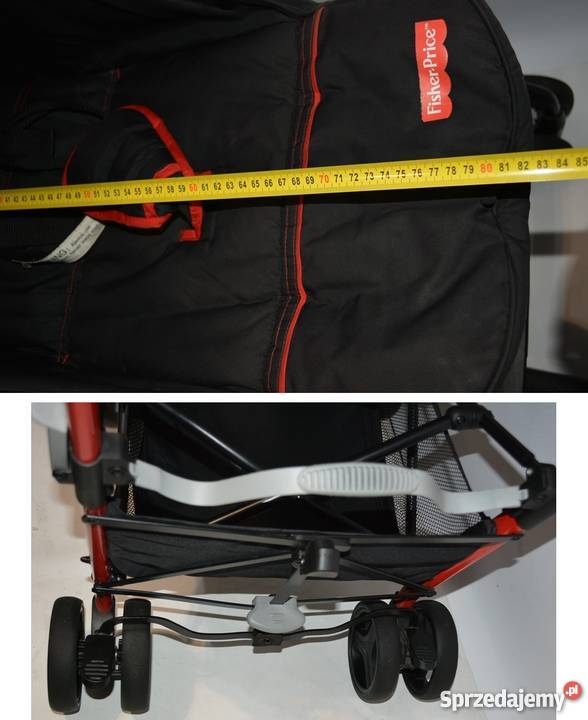 Wózek spacerowy Fisher REVERSIBLE dwustronny Rewal